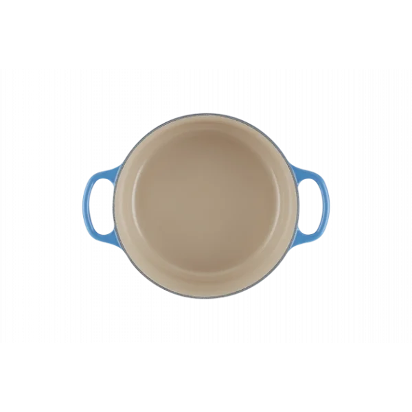 Cocotte En Fonte Ronde 22 Cm Signature Azur Le Creuset 5
