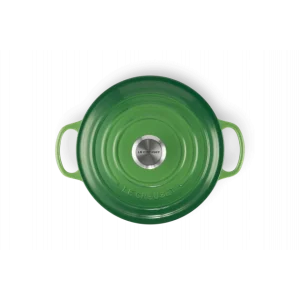 Cocotte En Fonte Ronde 24 Cm Bamboo Le Creuset Signature 11