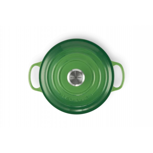 Cocotte En Fonte Ronde 24 Cm Bamboo Le Creuset Signature 4