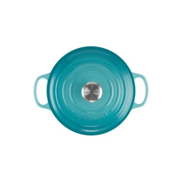 Cocotte En Fonte Ronde 24 Cm Caraïbes Le Creuset Signature 4