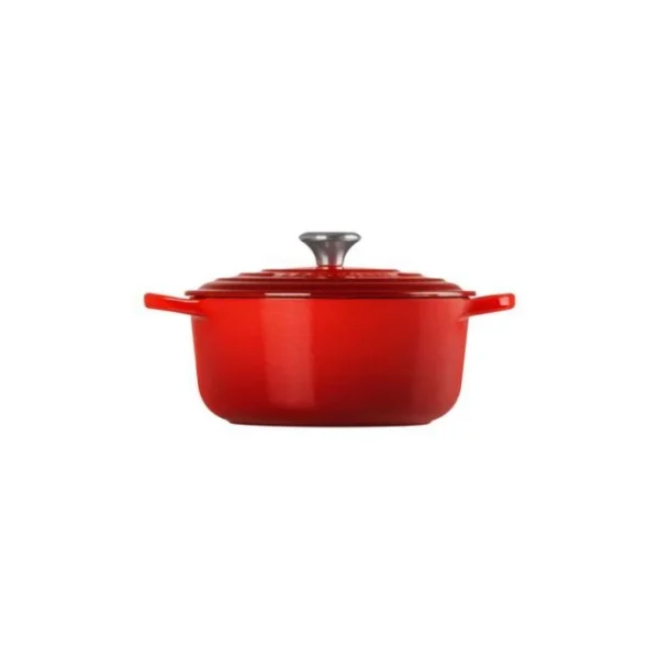 Cocotte En Fonte Ronde 24 Cm Cerise Le Creuset Signature 3