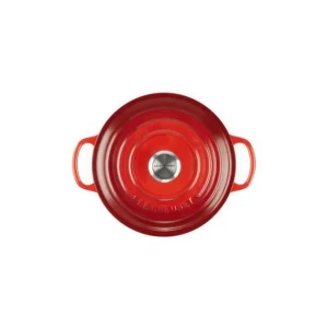Cocotte En Fonte Ronde 24 Cm Cerise Le Creuset Signature 12