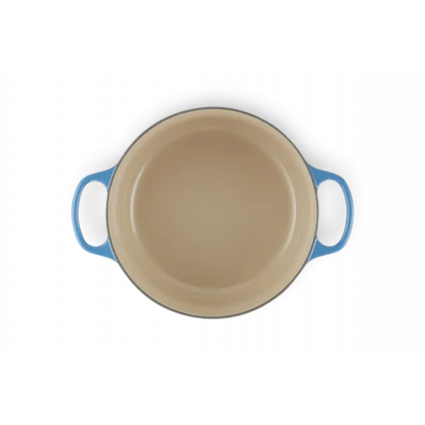 Cocotte En Fonte Ronde 26 Cm Azur Le Creuset Signature 5