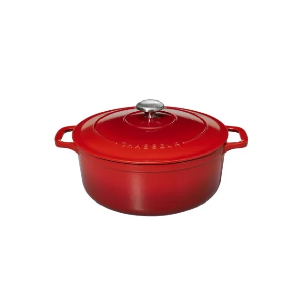 Cocotte En Fonte Ronde 32 Cm Rubis Chasseur 3