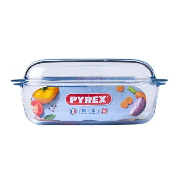Cocotte En Verre Rectangulaire 37 X 22 Cm 6,5 L Essentials Pyrex 4