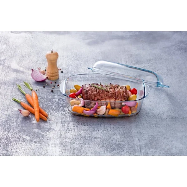 Cocotte En Verre Rectangulaire 37 X 22 Cm 6,5 L Essentials Pyrex 7