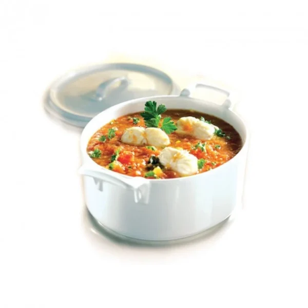 Cocotte Ronde Blanche 20cl Belle Cuisine Revol 4
