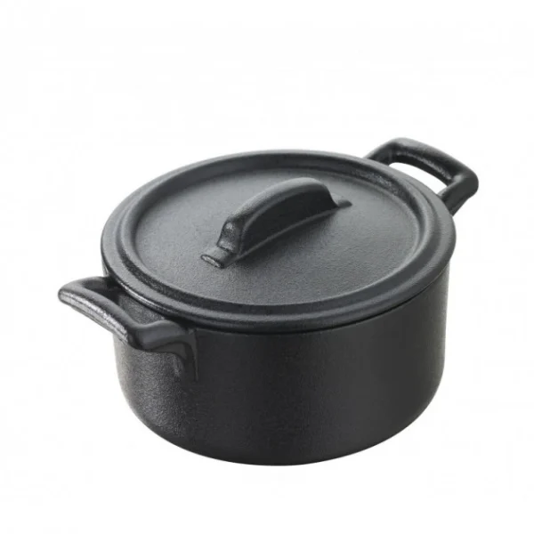 Cocotte Ronde Noire 20cl Belle Cuisine Revol 1