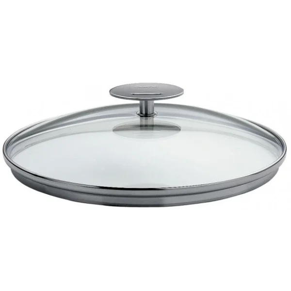 Couvercle En Verre Bombé Platine Ø 30 Cm Cristel 1