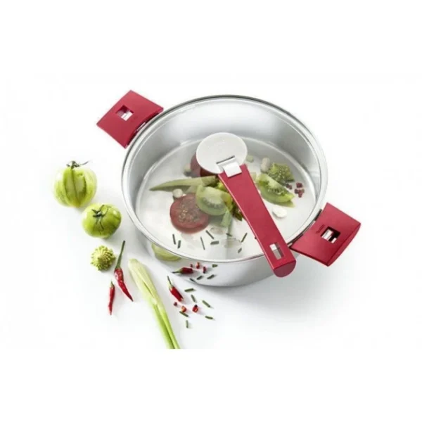 Couvercle En Verre Bombé Platine Ø 32 Cm Cristel 3