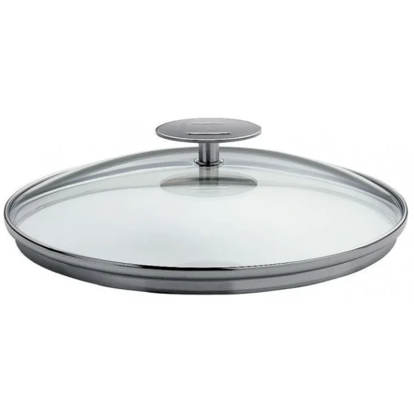 Couvercle En Verre Bombé Platine Ø 32 Cm Cristel 1