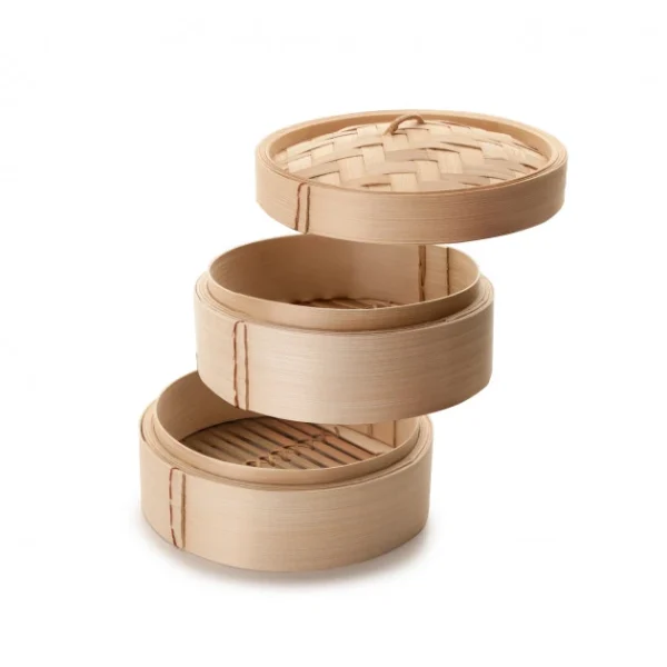 Top 10 💯 Cuiseur Vapeur Bambou Ø 20 cm x H 23 cm Ibili ⭐ 3