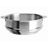 Coupon ✔️ Cuit Vapeur Inox Ø 24 cm Strate Amovible Cristel 🔔 8