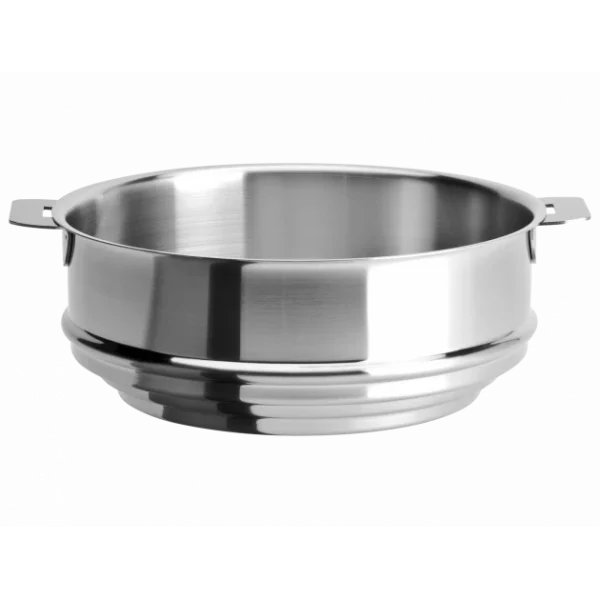 Coupon ✔️ Cuit Vapeur Inox Ø 24 cm Strate Amovible Cristel 🔔 1