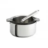 Lot De 3 Casseroles Inox Mutine Amovible Avec Poignée Zenith Cristel 11