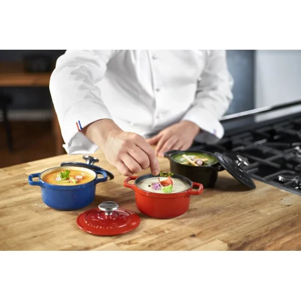 Mini Cocotte En Fonte Ronde 10 Cm Caviar Chasseur 6
