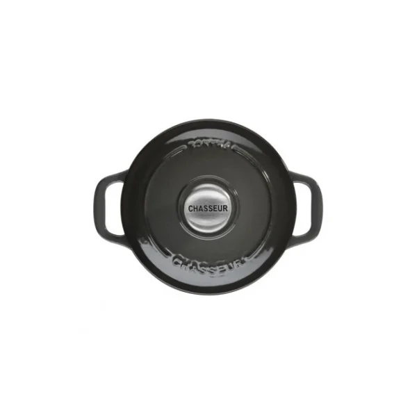 Mini Cocotte En Fonte Ronde 10 Cm Caviar Chasseur 1