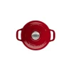 Mini Cocotte En Fonte Ronde 10 Cm Rouge Chasseur 17