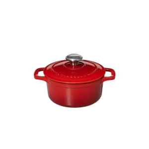 Mini Cocotte En Fonte Ronde 16 Cm Rubis Chasseur 10