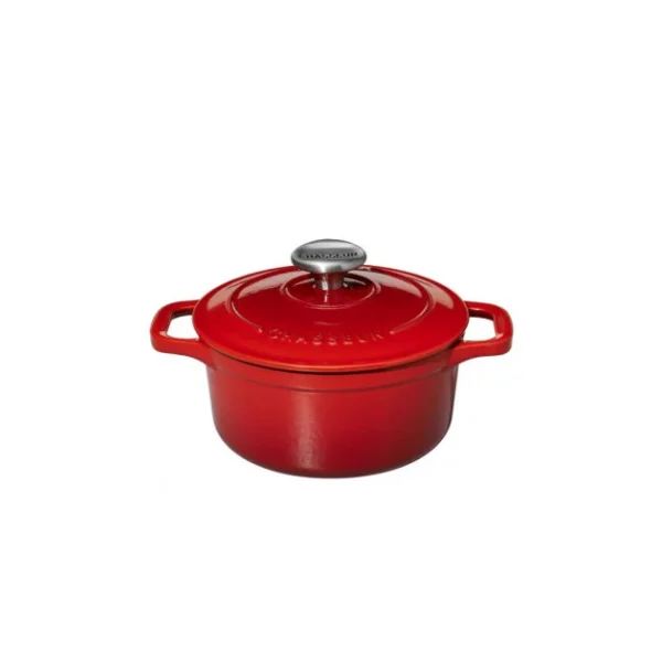 Mini Cocotte En Fonte Ronde 16 Cm Rubis Chasseur 3