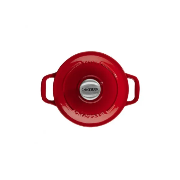 Mini Cocotte En Fonte Ronde 16 Cm Rubis Chasseur 1