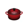 Mini Cocotte Ronde Céramique Cerise 10 Cm 0.25 L Le Creuset 10