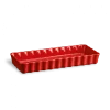 Promo 😀 Moule à Tarte Rectangulaire en Céramique 15 x 36 cm Grand Cru Emile Henry 💯 10