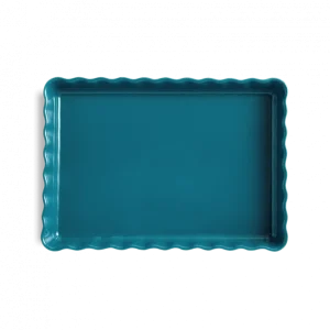Grosses soldes 🥰 Moule à Tarte Rectangulaire en Céramique 33,5 x 24 cm Calanque Emile Henry ❤️ 9