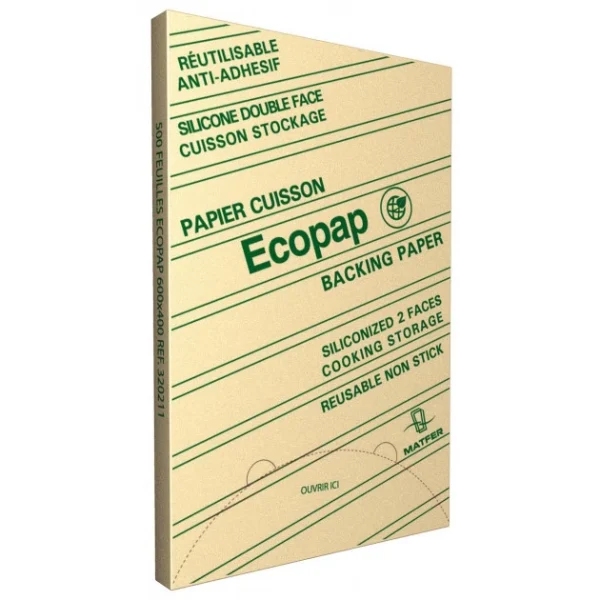 Vente flash ⌛ Papier Cuisson Ecopap 53 x 32,5 cm Matfer ⌛ 1