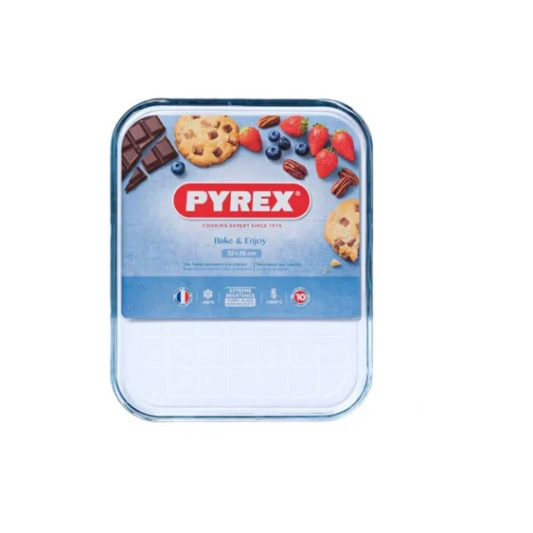 Top 10 💯 Plaque de Cuisson en Verre Rectangulaire 32 x 26 cm Bake & Enjoy Pyrex 👍 4