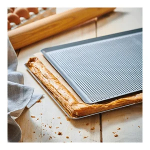 Coupon 👏 Plaque de Cuisson Perforée Inox 40 x 30 cm De Buyer 🥰 7