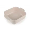 Plat à Four Carré En Céramique Appolia 18 Cm Ecru Peugeot 17