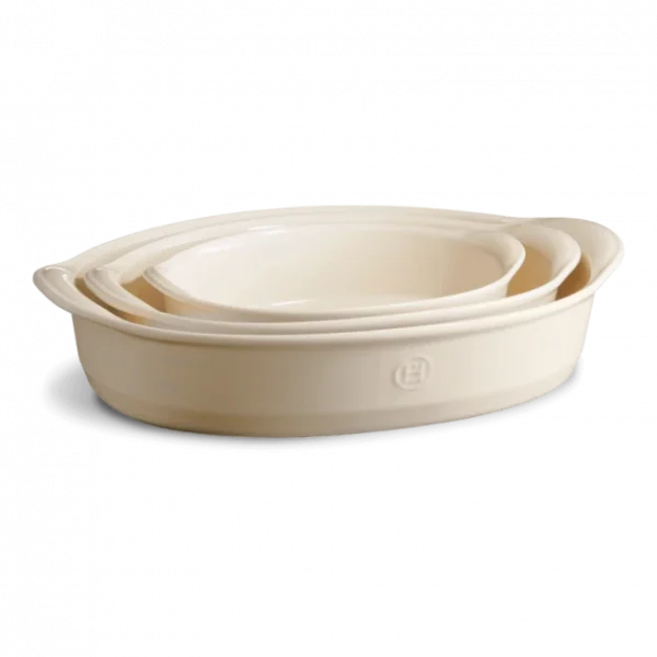 Remise 🧨 Plat à Four Ovale en Céramique 36,5 x 22,5 cm Argile Emile Henry 🥰 6