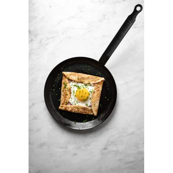 Poêle à Crêpes Tôle Bleue Ø 22 Cm Outdoor De Buyer 3