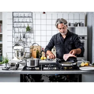 Poêle à Frire Inox 24cm KitchenAid 10