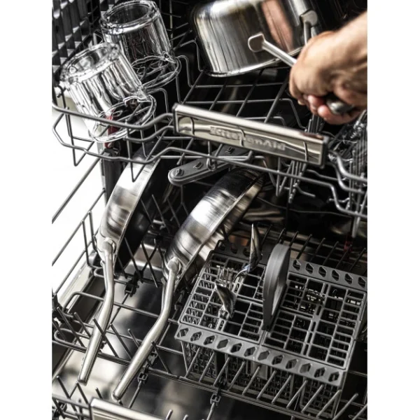 Poêle à Frire Inox 24cm KitchenAid 5