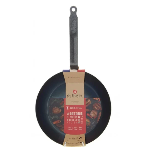 Poêle à Frire Tôle Bleue Ø 20 Cm Outdoor De Buyer 4