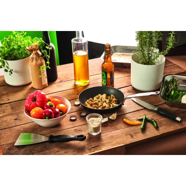 Poêle à Frire Tôle Bleue Ø 20 Cm Outdoor De Buyer 8