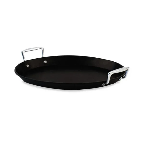 Poêle à Poisson Ovale 25,5×40 Cm Anti-Adhérente Les Forgées Le Creuset 1