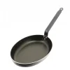Poêle à Poisson Ovale ø36 Cm Antiadhésive Choc Resto Induction De Buyer 10