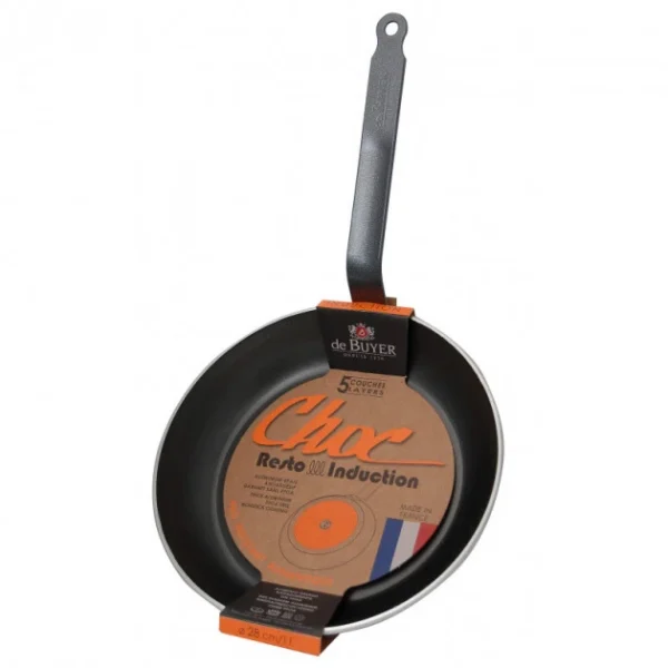 Poêle Antiadhésive ø36 Cm Choc Resto Induction De Buyer 3