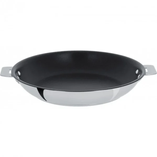 Poêle Casteline Ø 24 Cm Manche Amovible Anti-Adhésive Inox Cristel 1