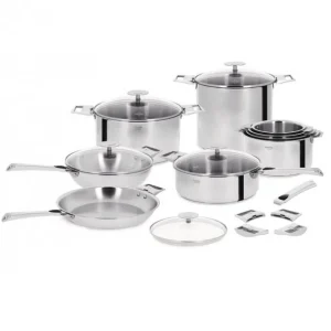 Poêle Casteline Ø 28 Cm Manche Amovible Anti-Adhésive Inox Cristel 9