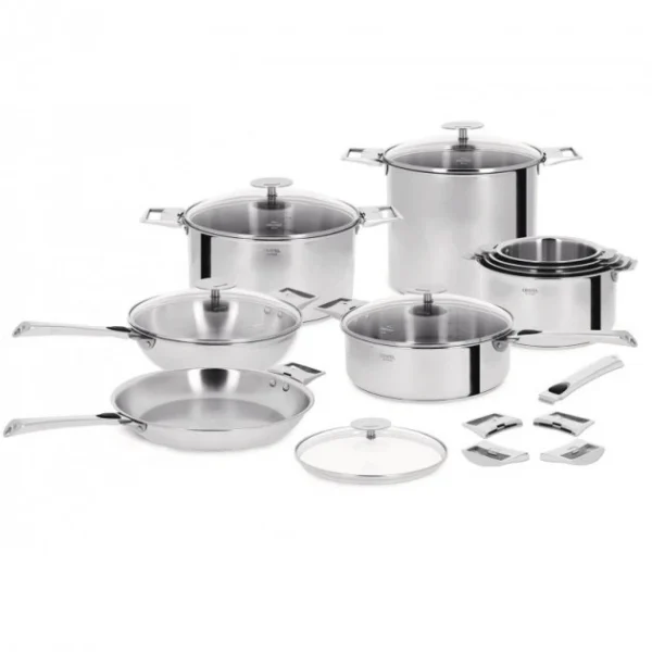 Poêle Casteline Ø 30 Cm Manche Amovible Inox Cristel 3