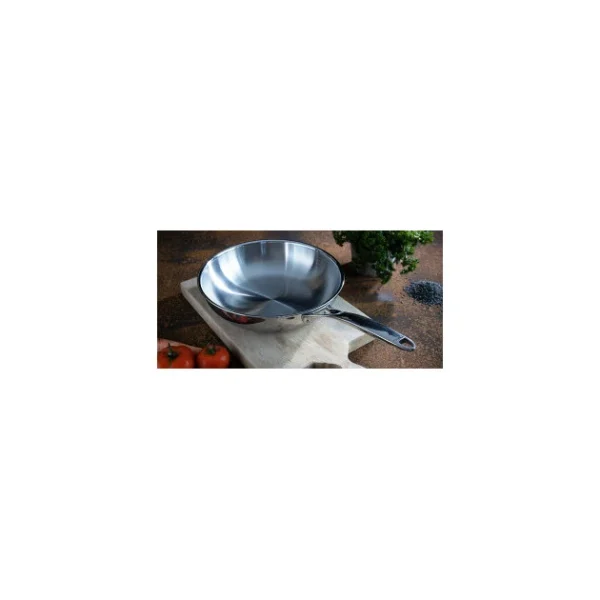Poêle Haute Ø 24 Cm Strate Amovible Inox Cristel 4