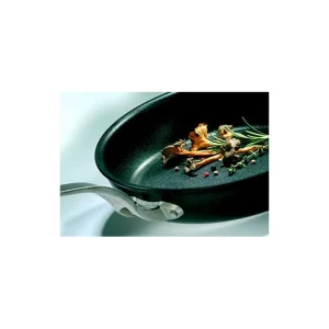 BOURGEAT Poêle Induction Anti Adhésive Ø 24 Cm X H 5 Cm Elite Pro Matfer 7