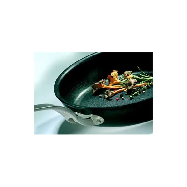 BOURGEAT Poêle Induction Anti Adhésive Ø 24 Cm X H 5 Cm Elite Pro Matfer 3