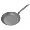 Poêle Lyonnaise Carbone Plus Ø 22 Cm De Buyer, Tôle, Queue Feuillard 10
