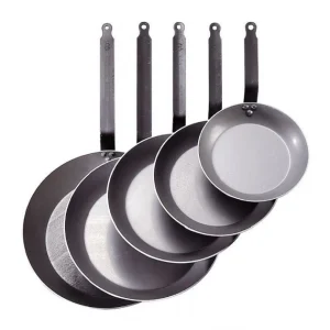 Poêle Lyonnaise Carbone Plus Ø 26 Cm De Buyer, Tôle, Queue Feuillard 6