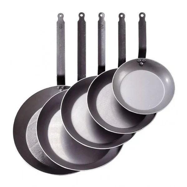 Poêle Lyonnaise Carbone Plus Ø 26 Cm De Buyer, Tôle, Queue Feuillard 3